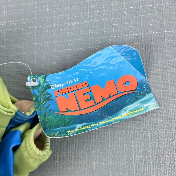 Vintage Y2K Finding Nemo Ruffle Swimsuit 12 Months NWT - Picture 10 of 11